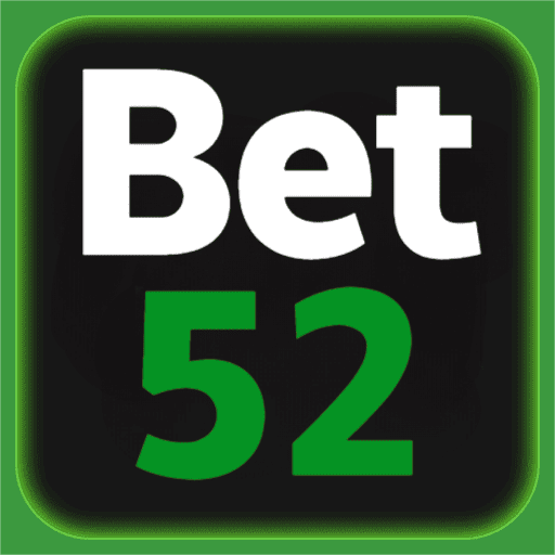 Imagem promocional da BET52 mostrando a plataforma e suas vantagens